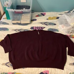 Women’s Medium Free People oversized sweater